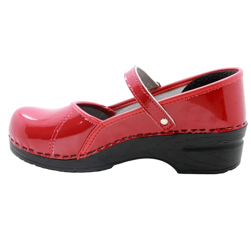 Leather Clogs D254109