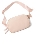 Lavender Belt Bag Fanny Pack Crossbody Bags with Initial Letter Patch K98870
