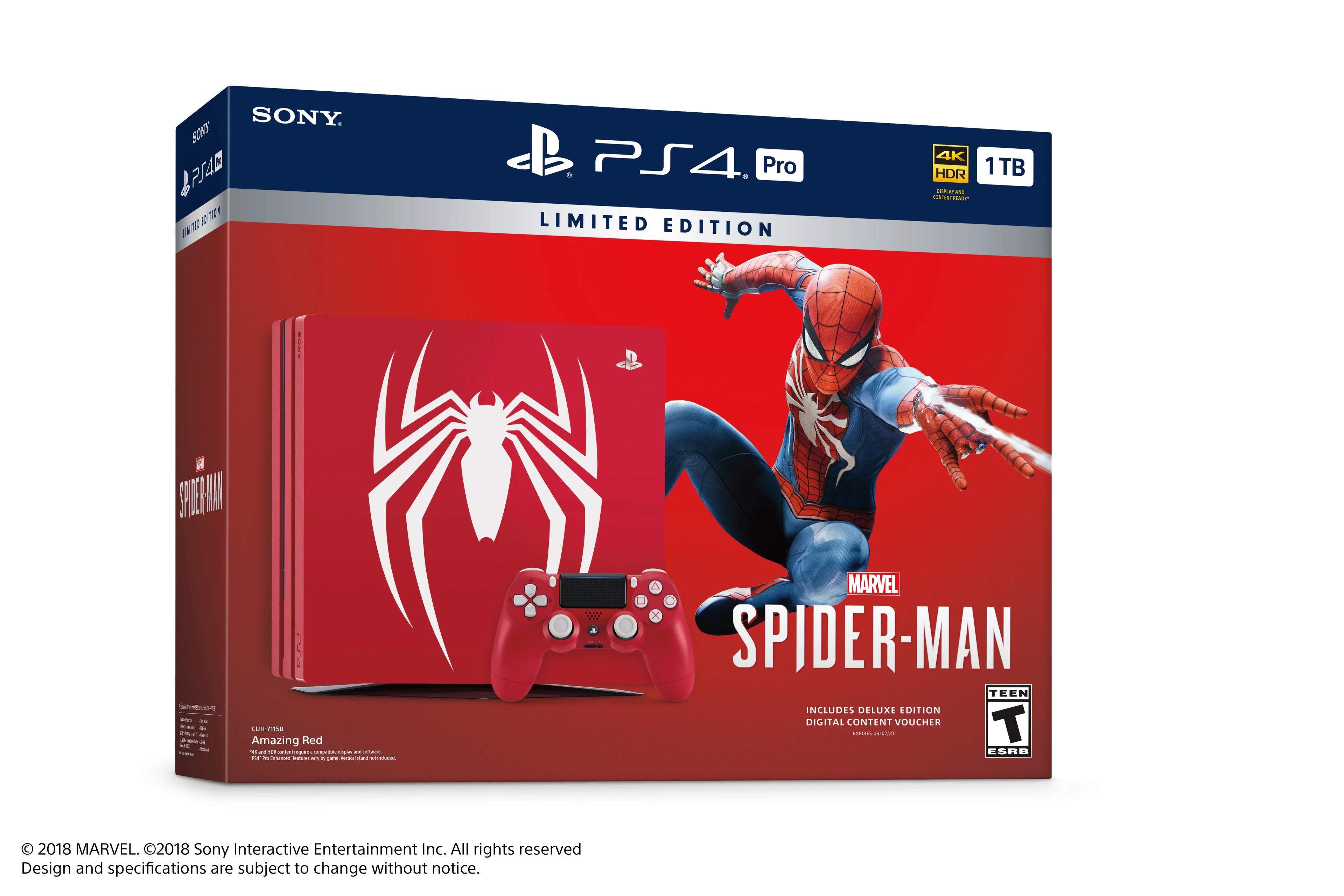 Red 1TB PS4 Pro Bundle P306120
