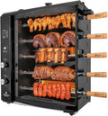 Gas Rotisserie Oven Grill Roaster with Auto Rotating Skewers S625