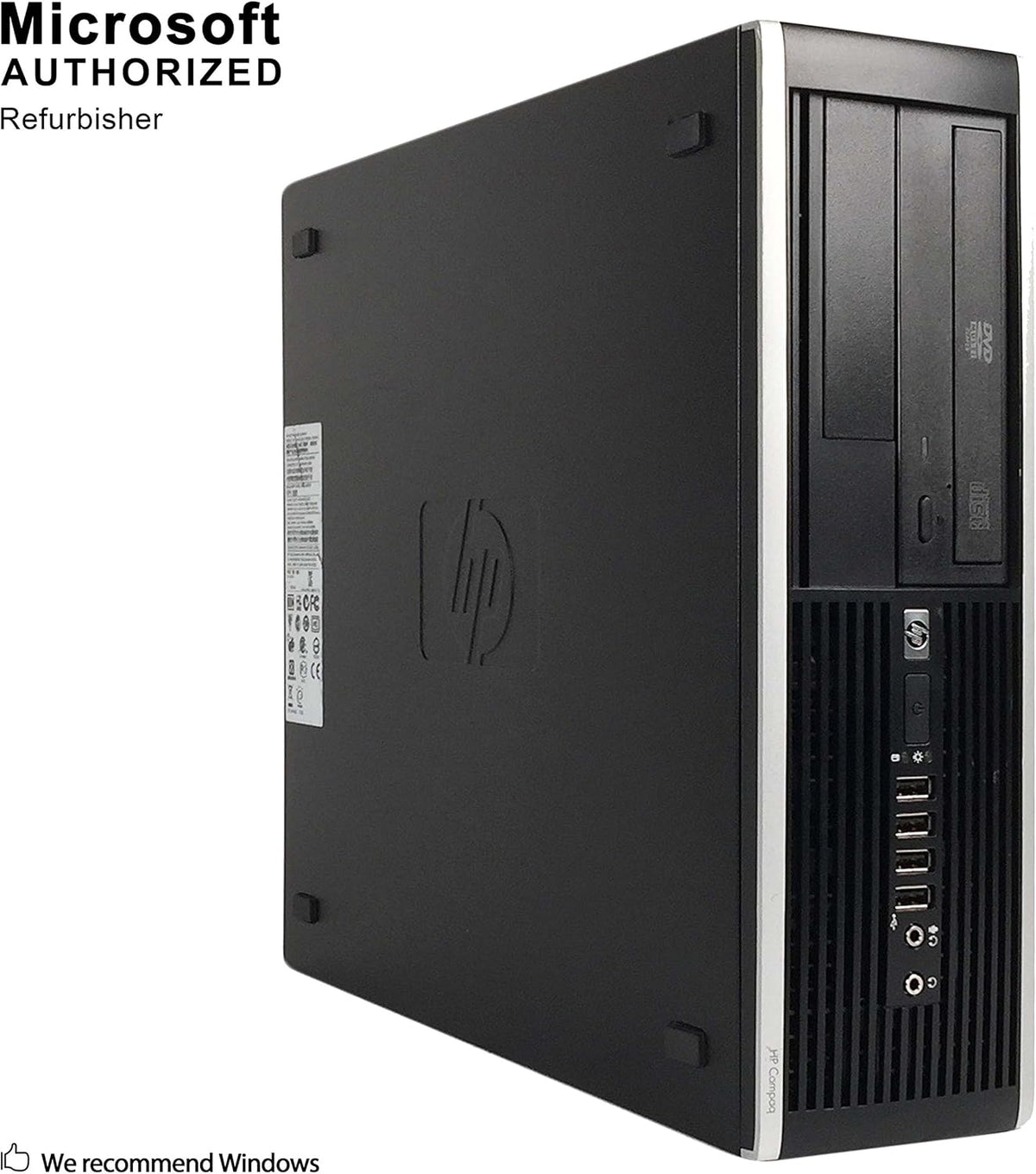HP Compaq Pro 6300 SFF Desktop Computer, Intel Core I3-3220 3.3GHz, 16GB DDR3, 2TB HDD, DVD, WIFI, HDMI, VGA, Display Port, Bluetooth 4.0, Windows 10 Professional 64 Bit L77357