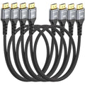 8K HDMI Cable 3FT 4-Pack, High Speed 48Gbps HDMI 2.1 Cord O471