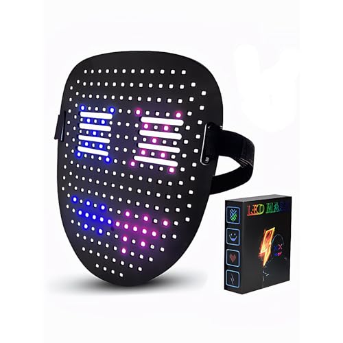 Programmable LED Halloween Mask A397153