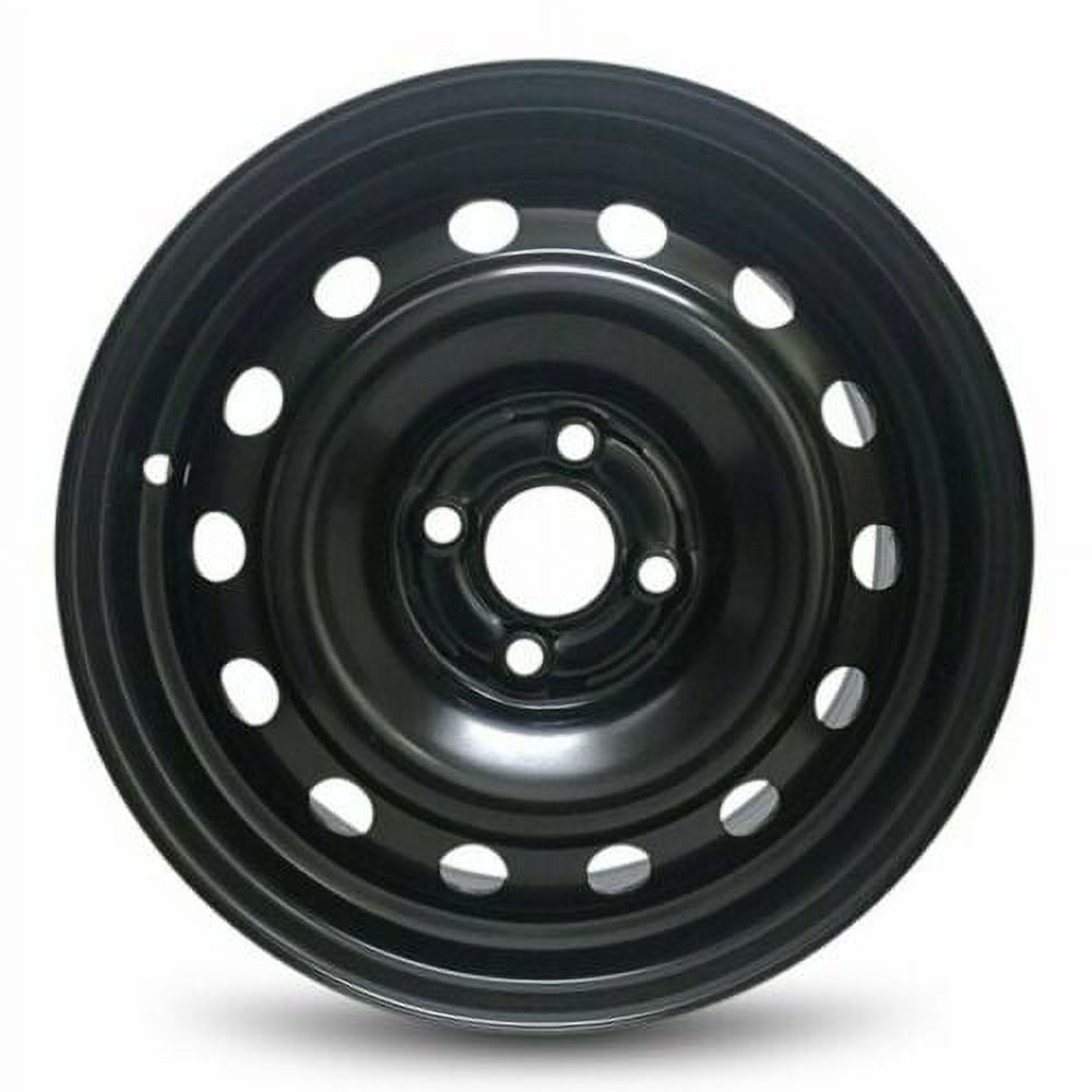15 Inch Black Steel Rim W5485
