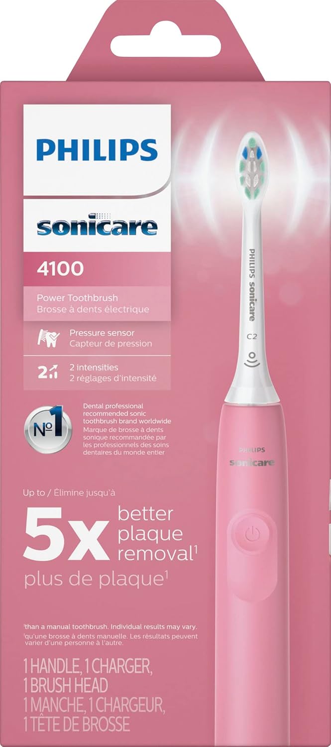 Deep Pink Rechargeable Electric Toothbrush N3275
