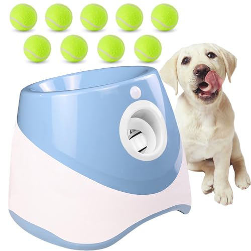 Automatic Dog Ball Thrower Launcher with 3 Launching Distance H93401