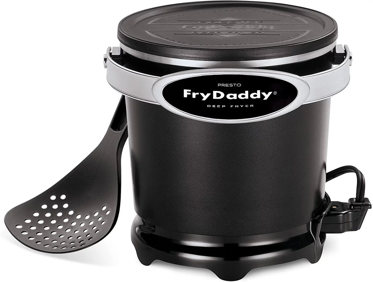 Black Electric Deep Fryer G7721