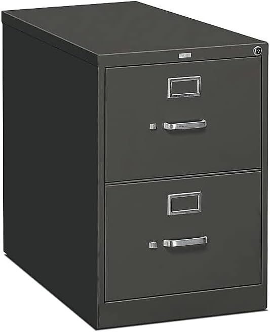 2-Drawer Charcoal Office Filing Cabinet M2917