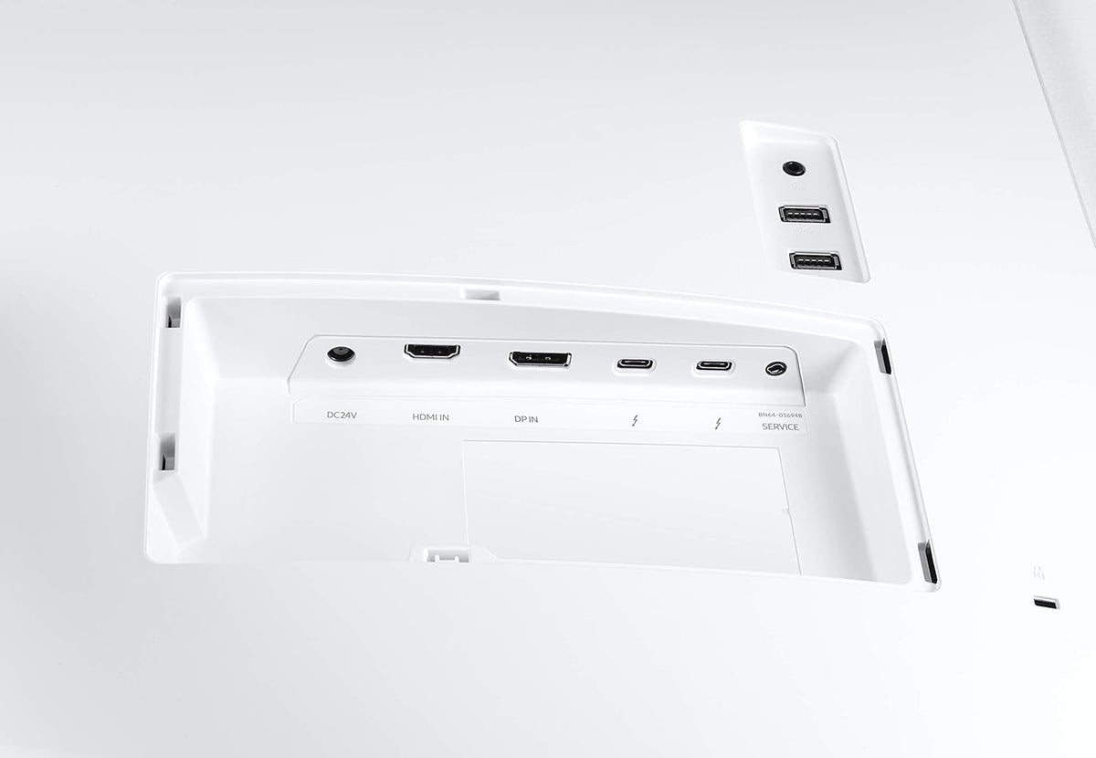 34” Ultrawide QHD Computer Monitor, 100Hz, QLED, Height Adjustable Stand, White V71845