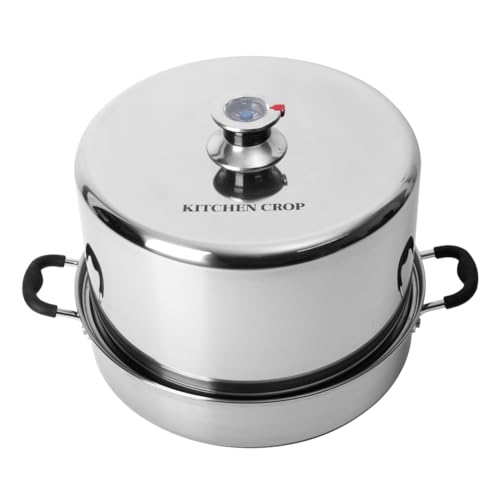 Stainless Steel Steam Canner with Temperature Indicator C811619