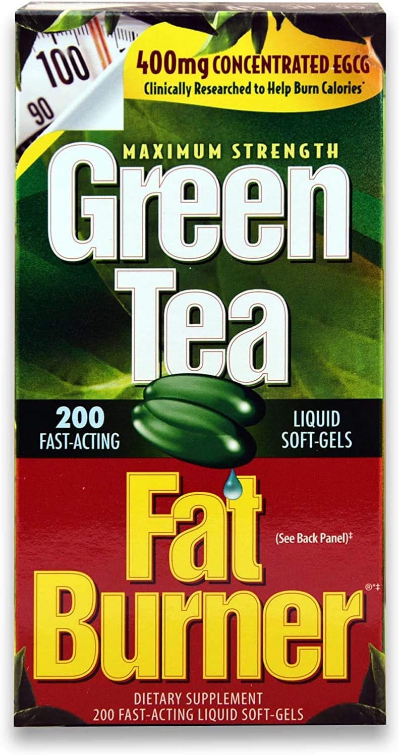 200 Liquid Soft-Gels Green Tea Fat Burner G36971