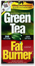 200 Liquid Soft-Gels Green Tea Fat Burner G36971