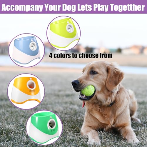Automatic Dog Ball Thrower Launcher with 3 Launching Distance H93401
