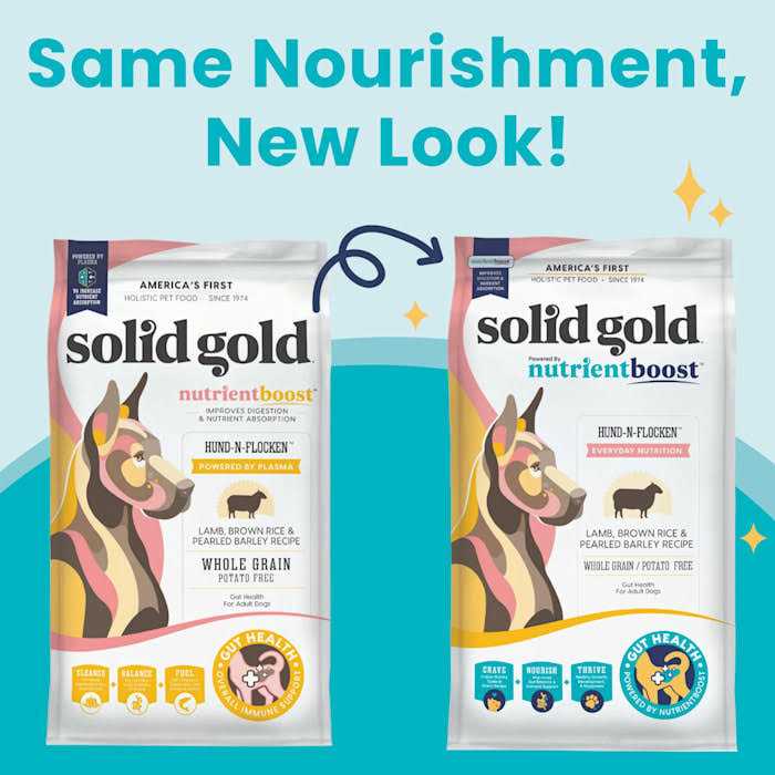 Solid Gold Hund-N-Flocken Dry Dog Food Lamb Z70452
