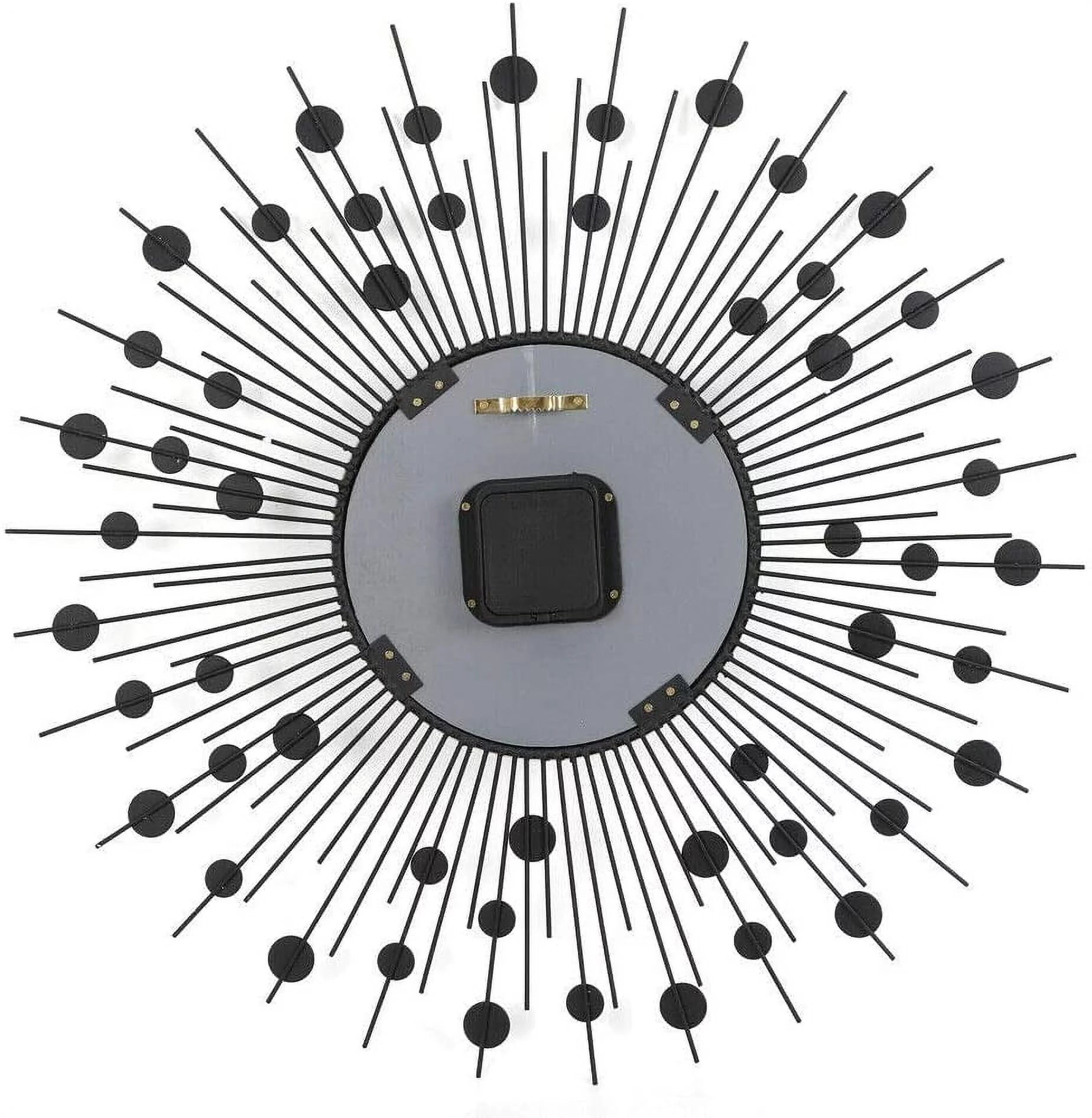 Large Wall Clocks 24 in Modern 3D Crystal Diamond Decorative D23959