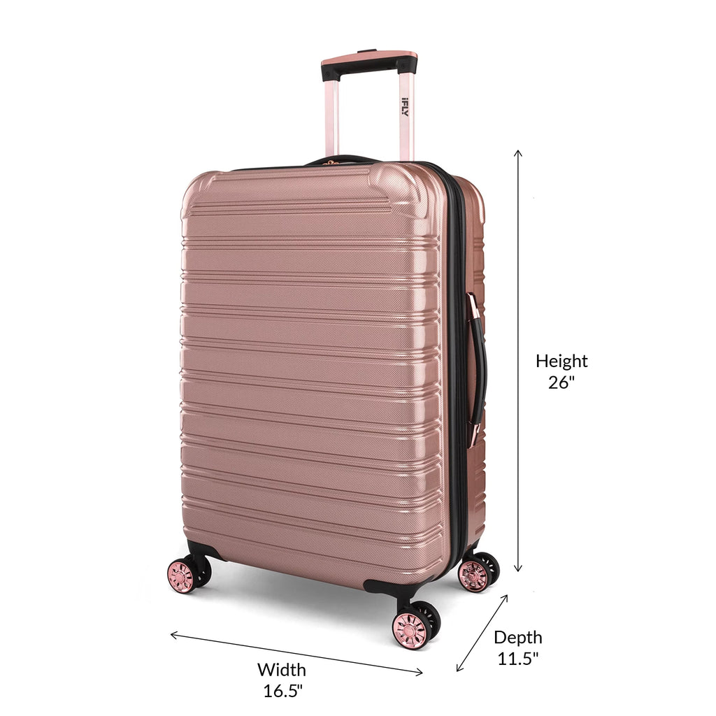 24" Hardside Fibertech Checked Luggage N9989