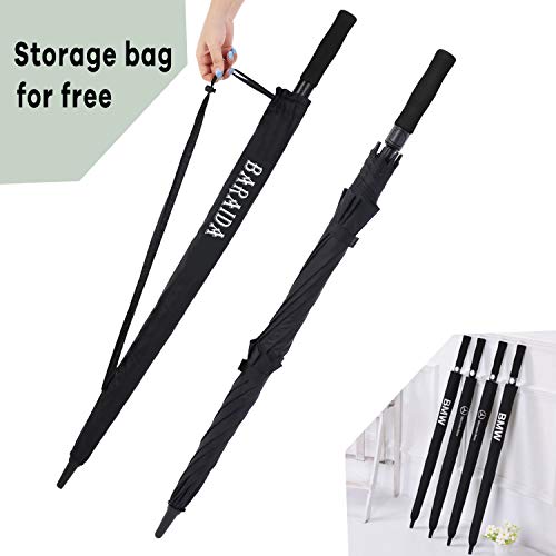 Large 62 Inch Double Canopy Windproof Waterproof Golf Umbrella J73192