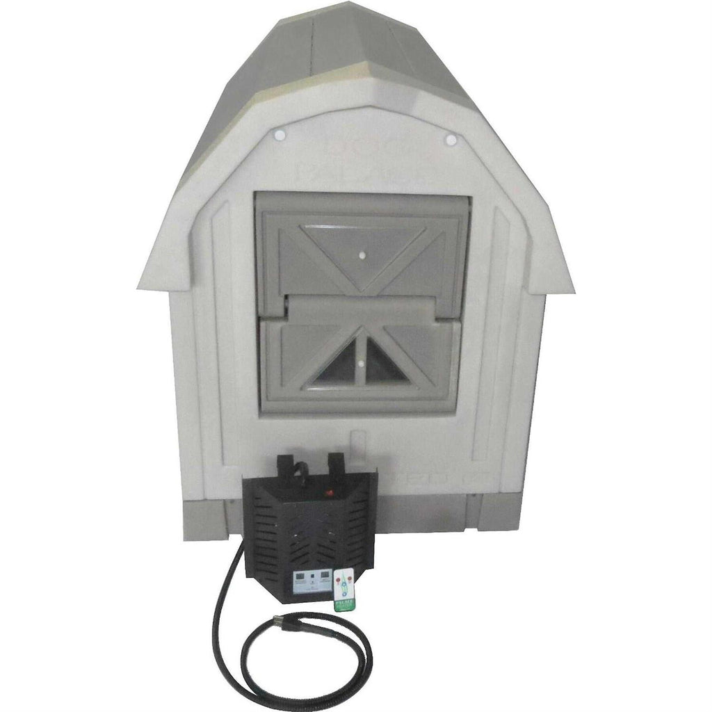Insulated Dog House with Central Heater Z3337
