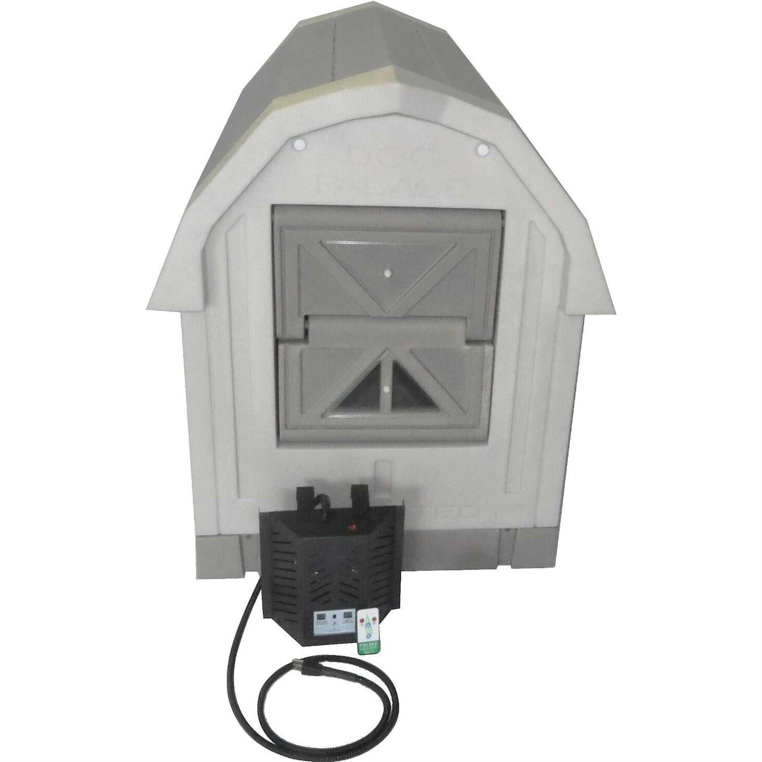 Insulated Dog House with Central Heater Z3337