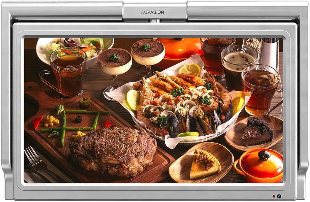 15.6 Inches 1080p Flip Down Kitchen TV with Built-in Tuner D42899