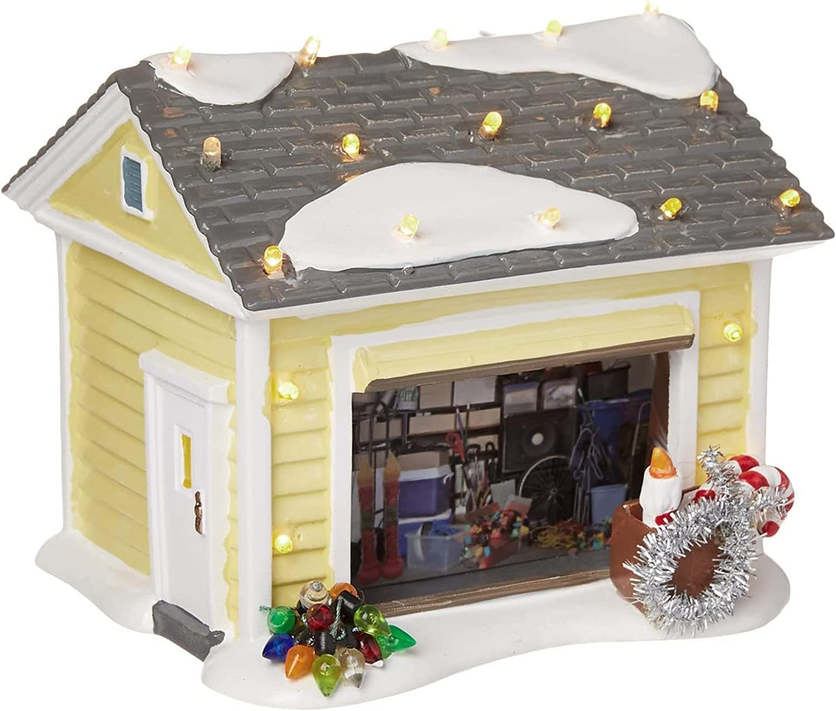 Lighted Christmas Village Building W4049