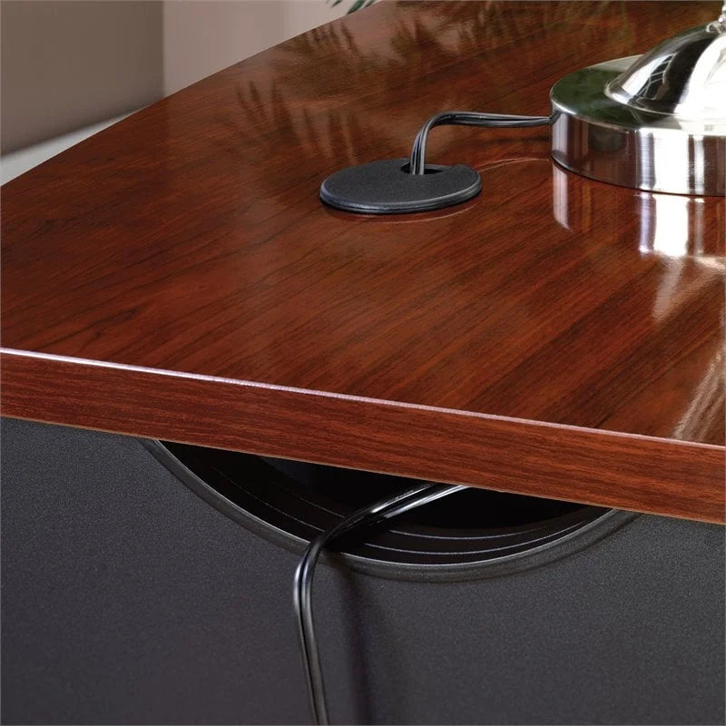 Classic Cherry Finish Office Desk V716064