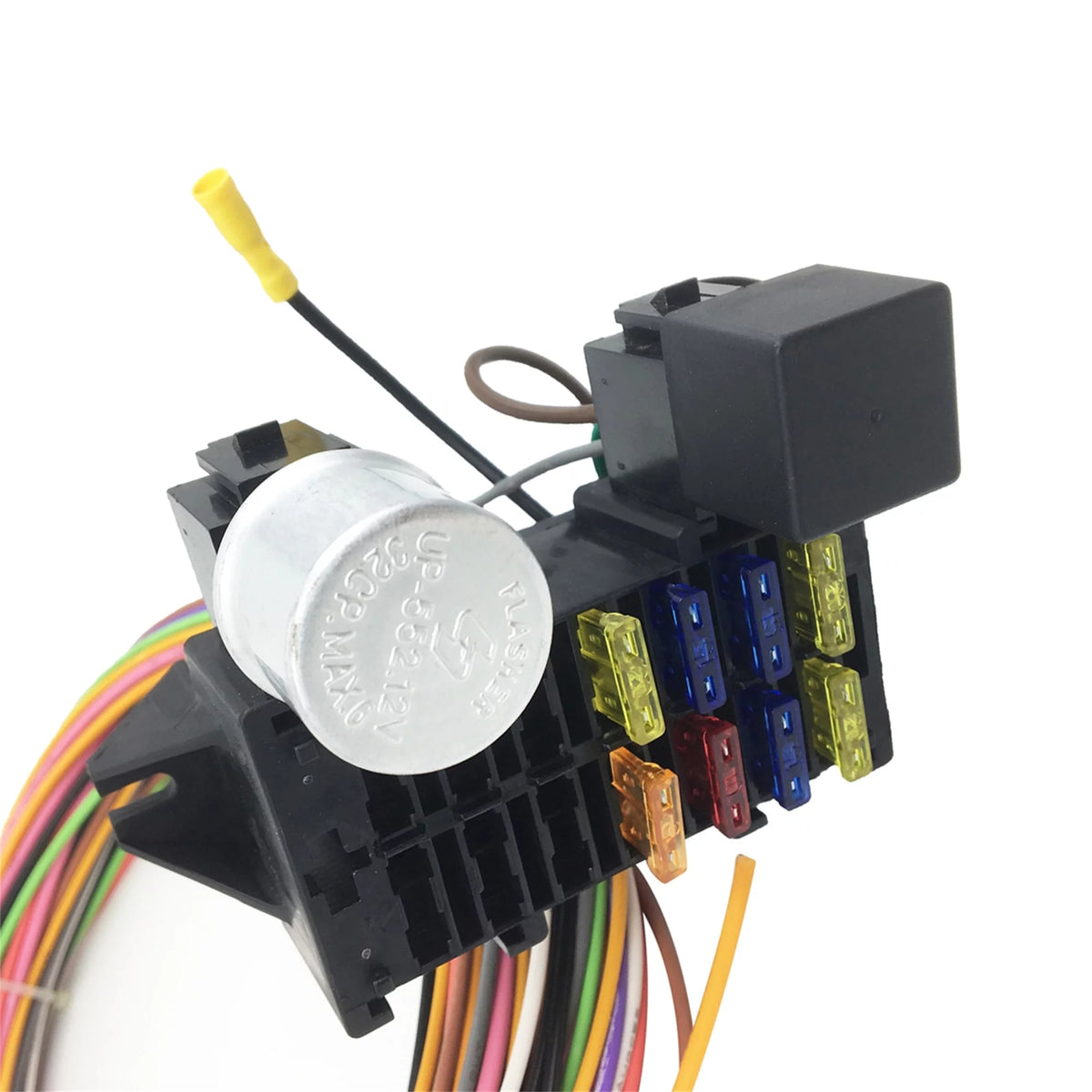 10 Circuit 8 Fuses Basic Wire Harness Fuse Box 12V C116826