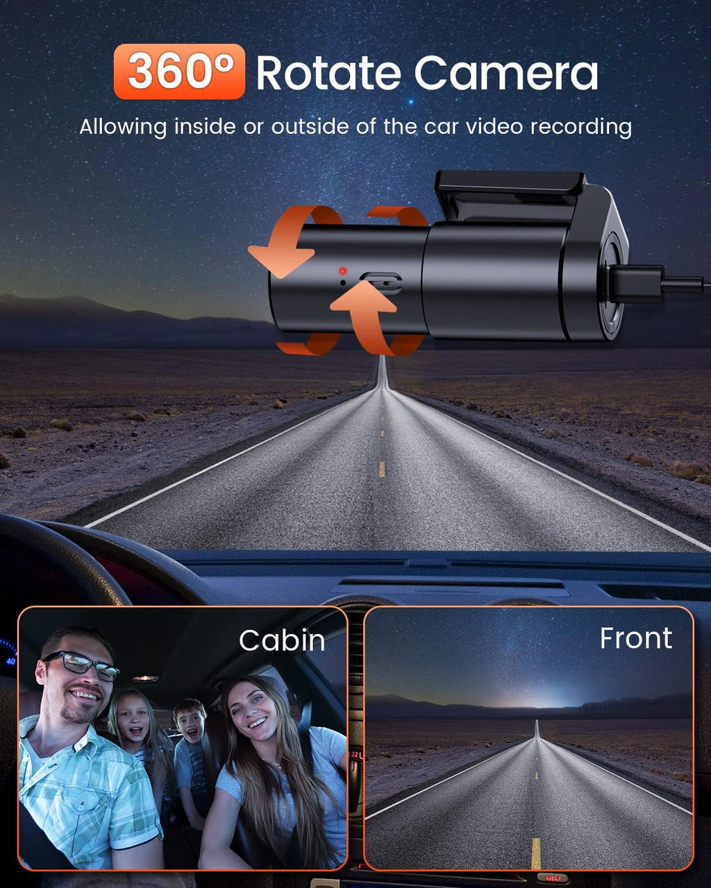 2.5K Car Dash Cam with Night Vision X963157