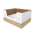 Fine-Grain Silica Litter with Disposable Cat Litter Box P38685