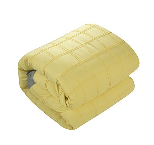 8 Piece Queen Yellow Comforter Set Q625