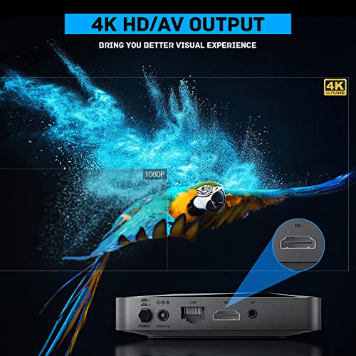 Retro Game Console with 65,000+ Classic Games, 4K HD Output N325