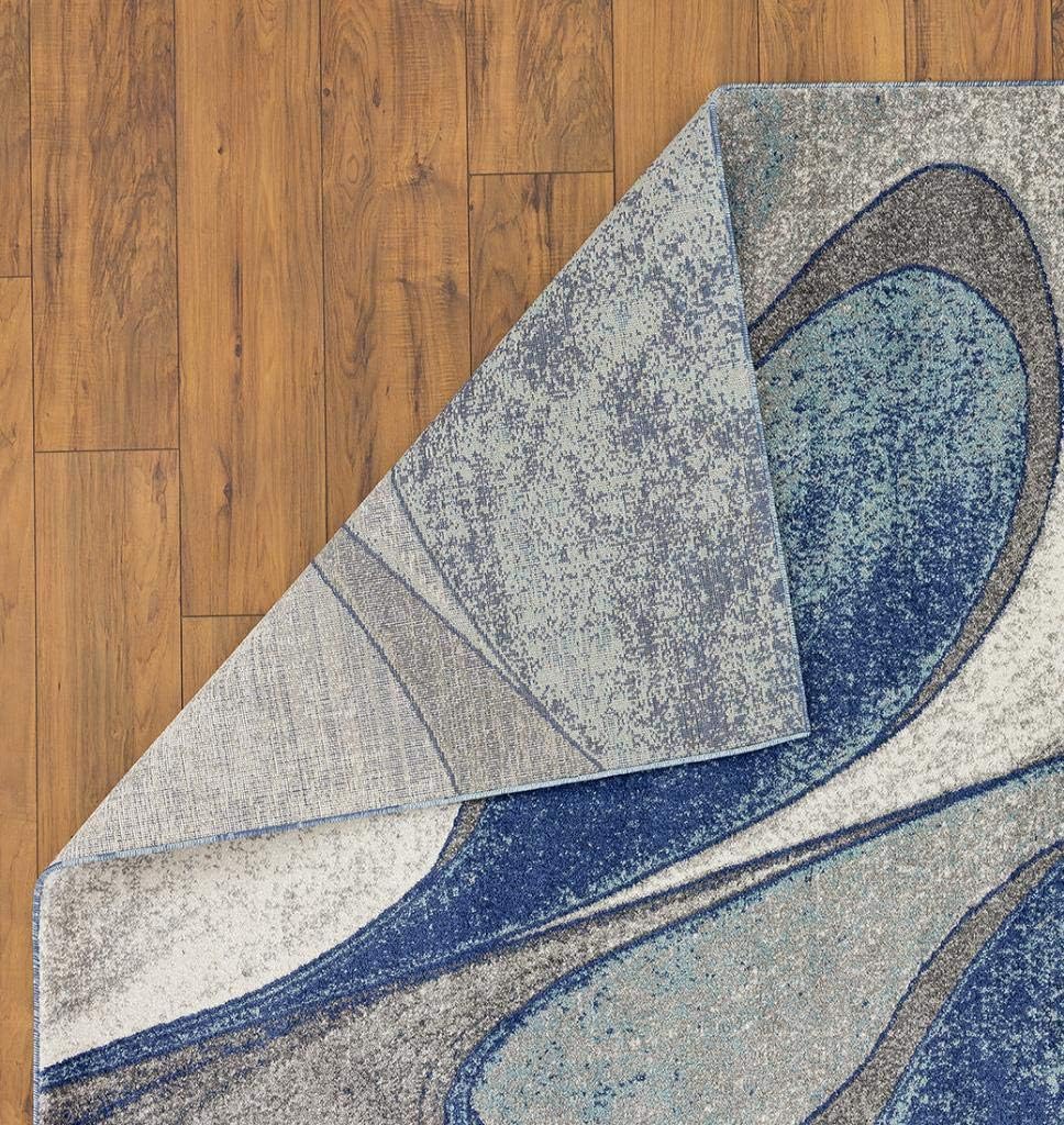 Blue 8x10 Area Rug S360