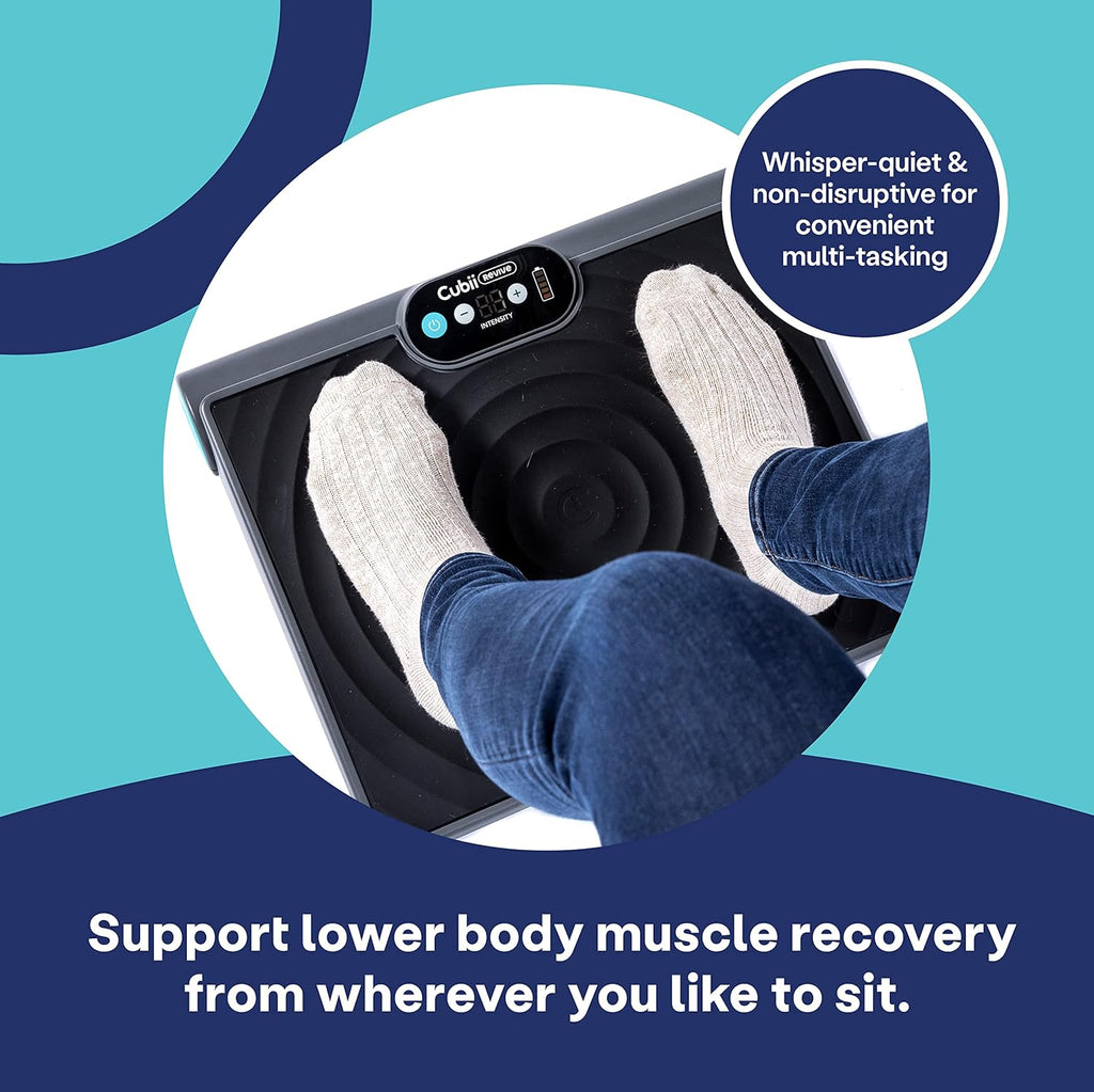 Cordless Portable Foot and Lower Leg Massager Vibration Foot Plate X754