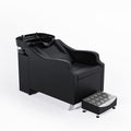 Shampoo Backwash Unit with Large Porcelain Bowl Salon Sink Hair Wash Chair Shampoo Station K56230