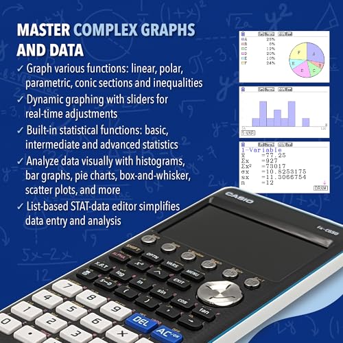Color Graphing Calculator with 3D Graph & Python F872175