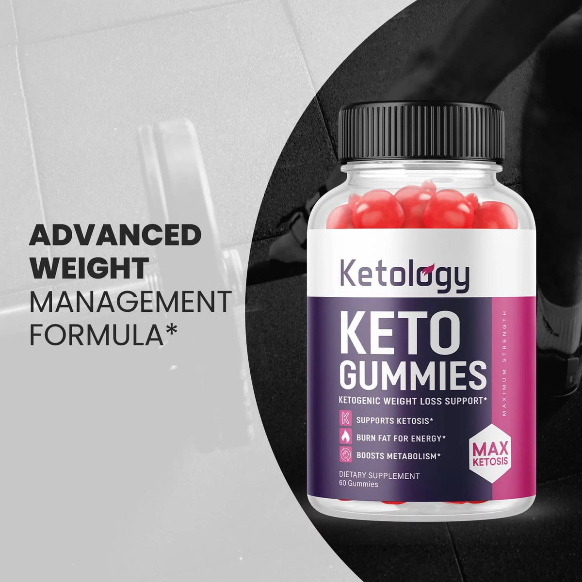 (1 Pack) 60 Gummies J572