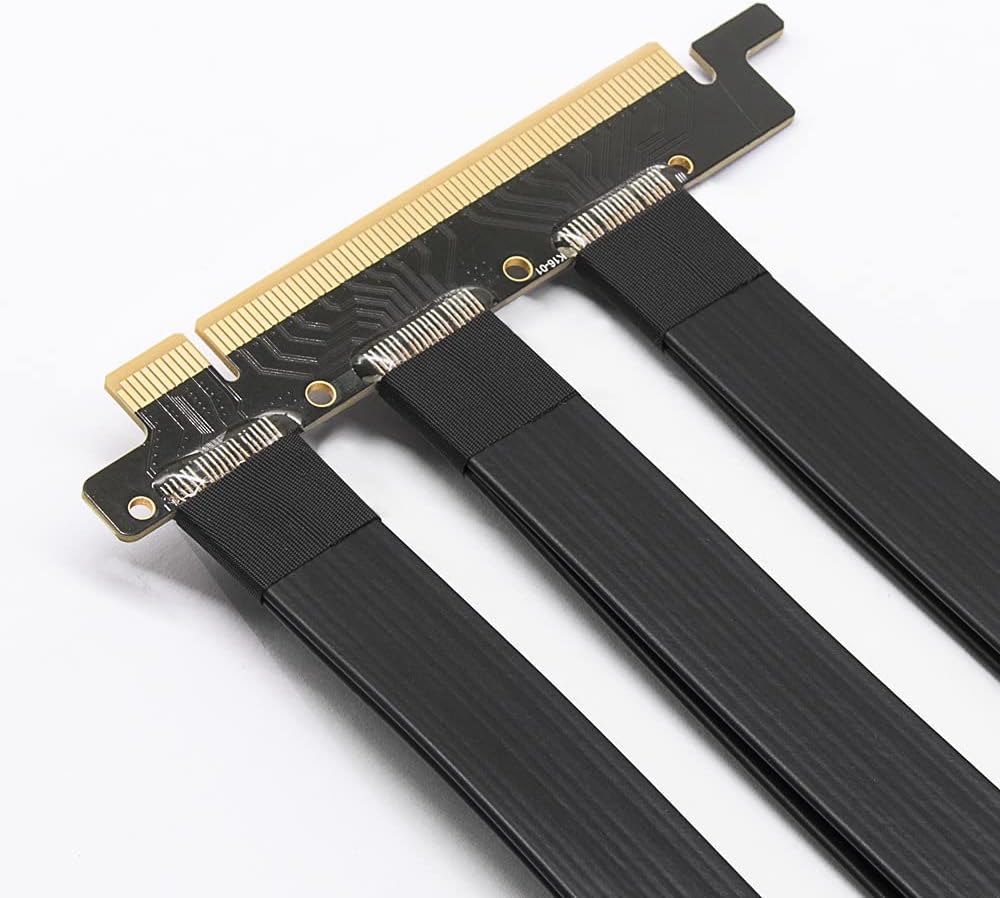 PCI-E 4.0 x 16 Vertical GPU Mount Cable 25CM W600897