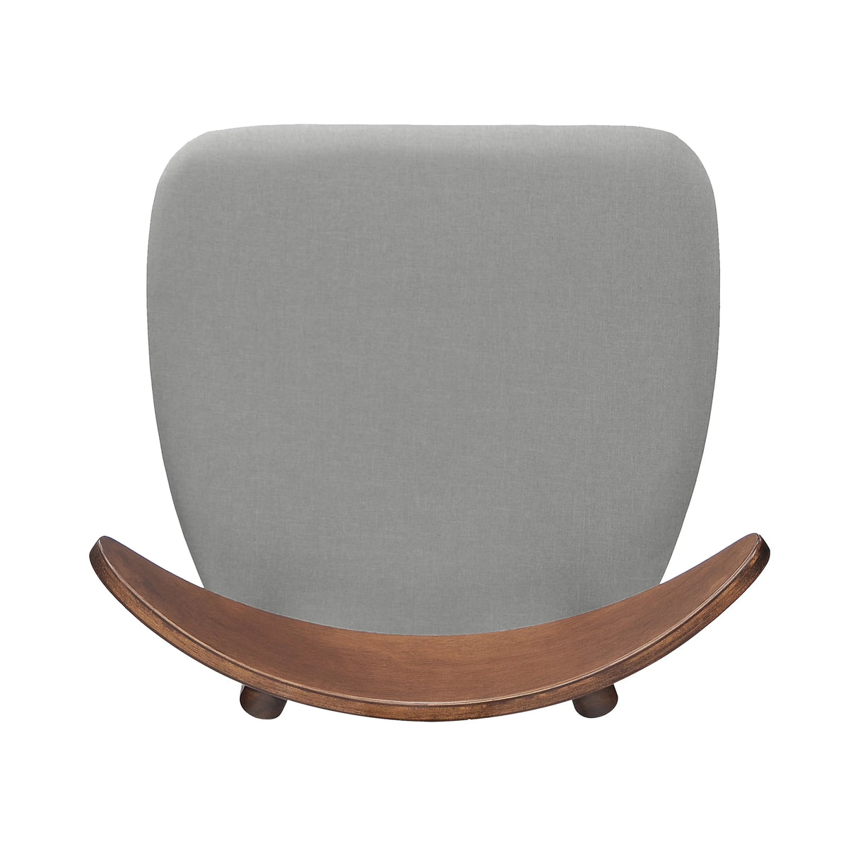 Light Grey Fabric Dining Chairs, Set of 2 P584399