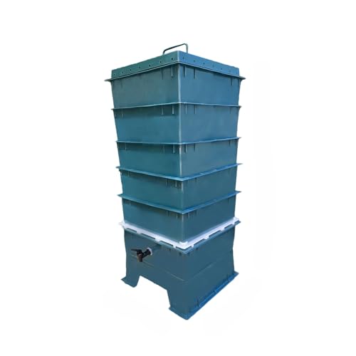 Dark Green 5-Tray Worm Compost Bin B4575