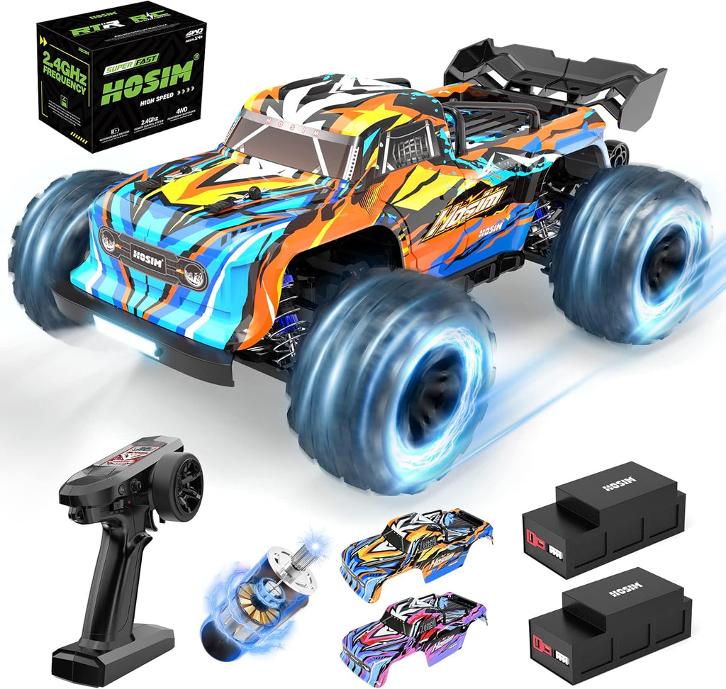 1:16 Brushless RC Car 52+KMH 4X4 Waterproof Off Road Buggy L1614