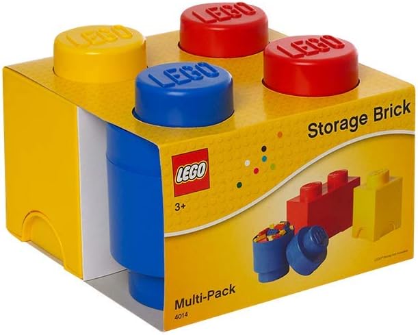 Red Blue Yellow Storage Box Brick Multipack 3 Set P67966