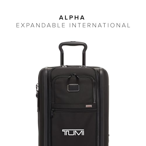Black Expandable 4 Wheeled Carry-On Suitcase Q785799