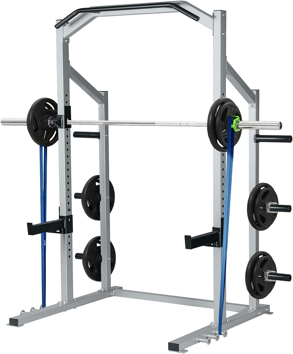 Power Rack Squat Stand Weight Rack with Pull Up Attachment S7060