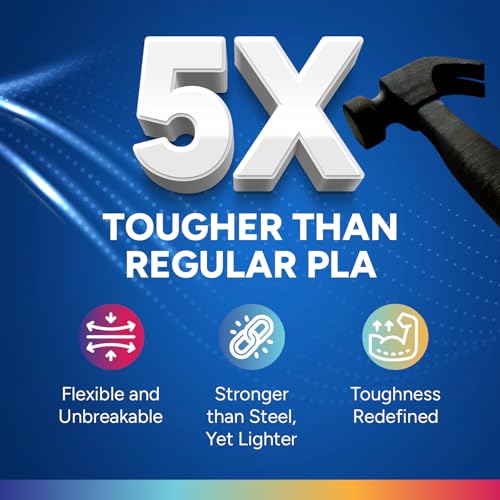 Black PLA Plus Filament 1.75mm 1kg Z405