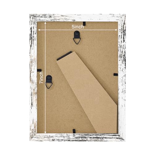 Black 5x7 Picture Frames Set of 9 I4371