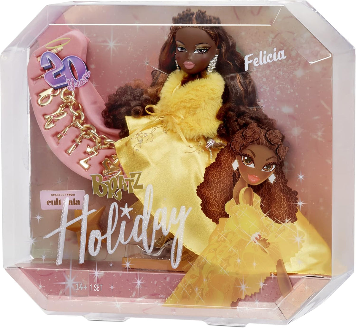 Multicolor Fashion Doll with Bracelet O439312