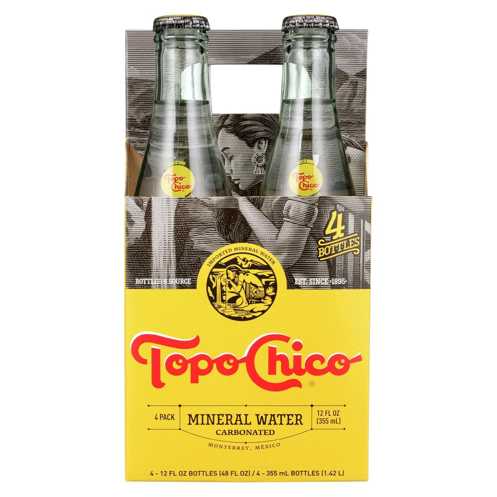 4 Pack Mineral Water, 48 Fluid Ounces (Pack Of 6) O432314