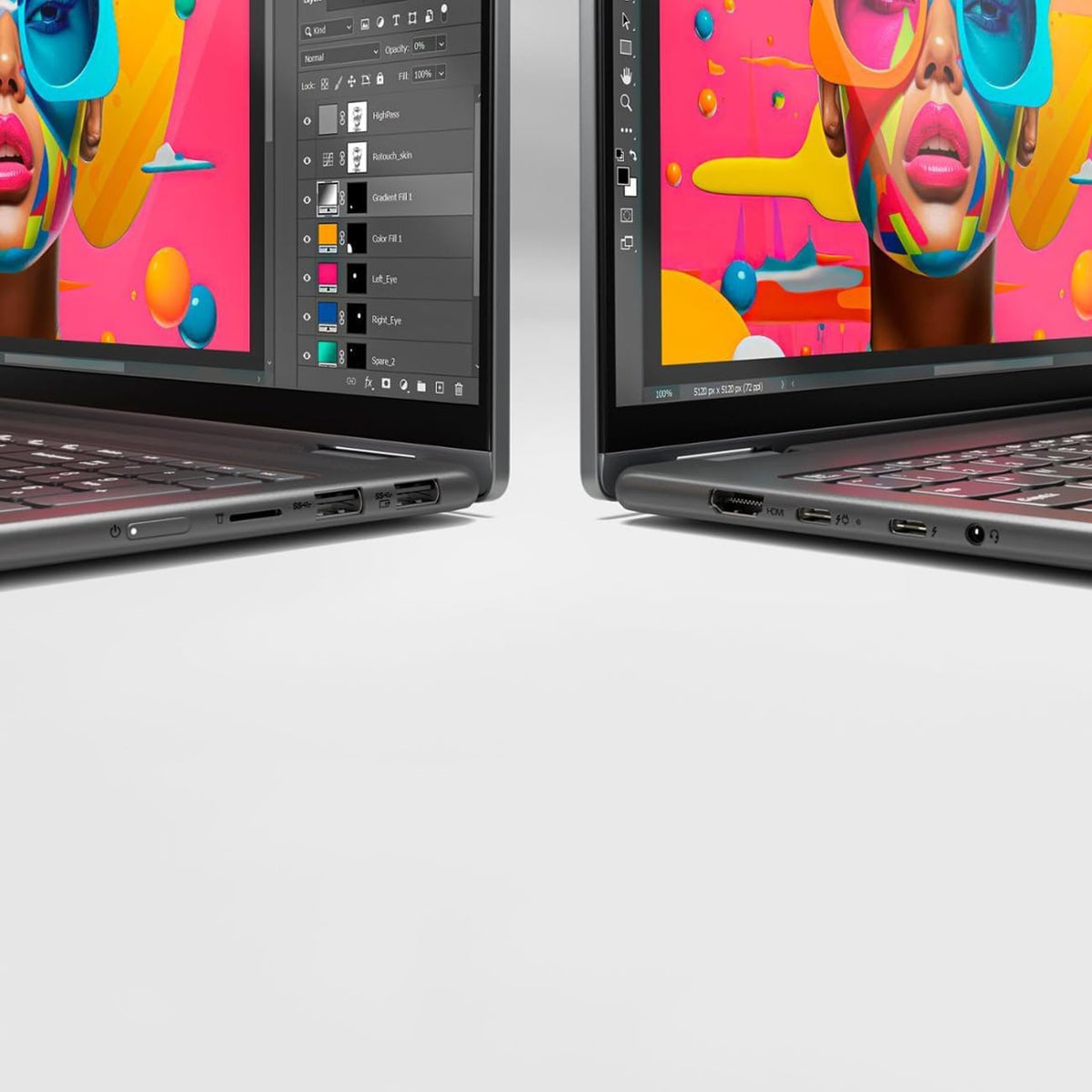 16" 2K Touchscreen 2-in-1 Laptop, Core Ultra 7 155U, 16GB DDR5, 256GB NVMe SSD, Win 11 Pro M13185