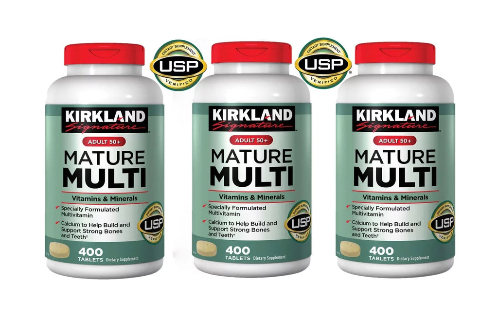 3 Pack 400 Tablets Adult Multi Vitamins & Minerals U471097