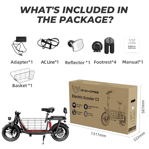 850W Peak Electric Scooter with Seat, 22MPH & 25 Miles Range, Dual Suspension, 14" Folding E Scooters G525998